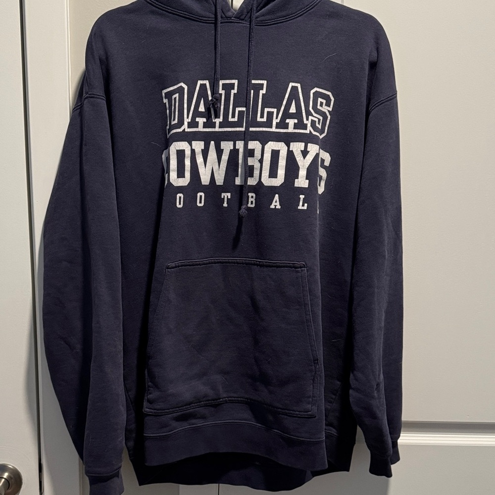 Dallas Cowboys Navy Hoodie Large